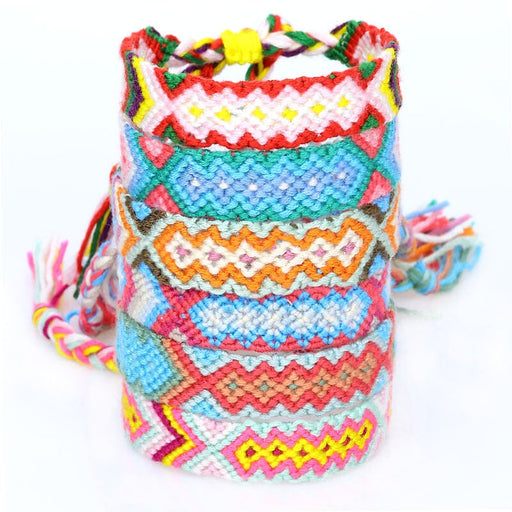 Wholesale national style hand woven Friendship Bracelet JDC-BT-Yiye001 Bracelets 益烨 Wholesale Jewelry JoyasDeChina Joyas De China