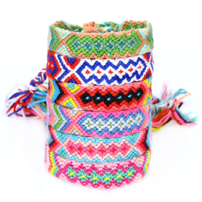 Wholesale national style hand woven Friendship Bracelet JDC-BT-Yiye001 Bracelets 益烨 Wholesale Jewelry JoyasDeChina Joyas De China