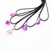 Wholesale natural amethyst stone cluster gravel lavender amethyst necklace 5 strips JDC-NE-F041 Necklaces 韩之尚 Wholesale Jewelry JoyasDeChina Joyas De China