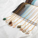 Wholesale natural shell green necklace JDC-NE-KJ209 Necklaces 坤杰 Wholesale Jewelry JoyasDeChina Joyas De China