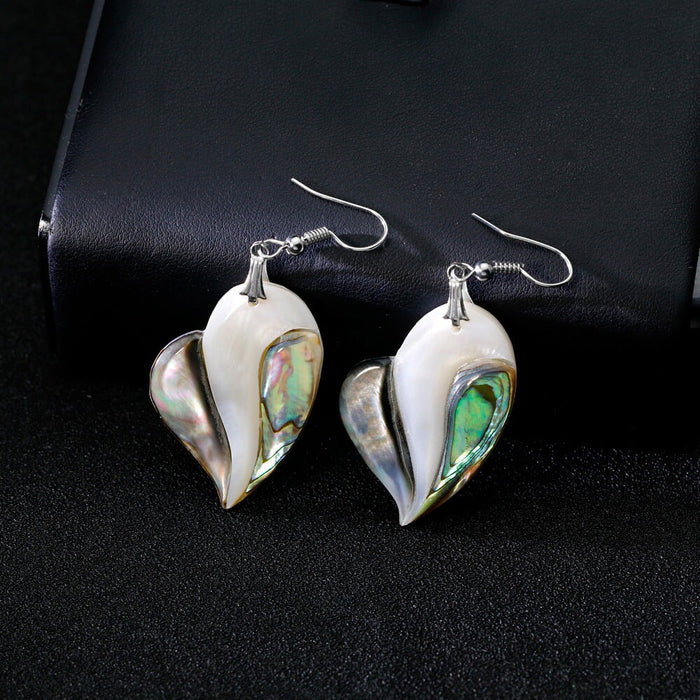 Wholesale natural shell material earrings JDC-ES-GSDB033 Earrings 丹比华比 Wholesale Jewelry JoyasDeChina Joyas De China