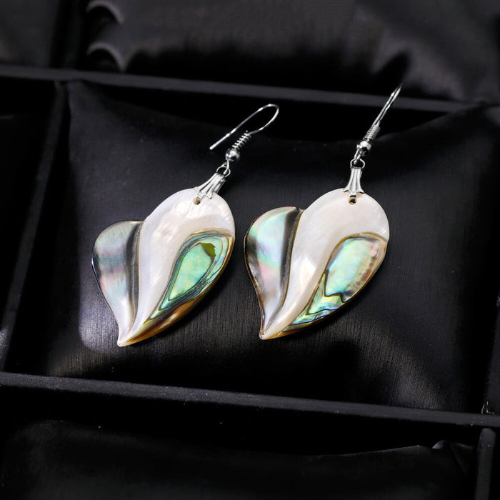 Wholesale natural shell material earrings JDC-ES-GSDB033 Earrings 丹比华比 Wholesale Jewelry JoyasDeChina Joyas De China