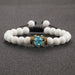 Wholesale Natural Stone Beaded Crown Bracelet JDC-BT-JiuJ012 Bracelet 九江 Wholesale Jewelry JoyasDeChina Joyas De China