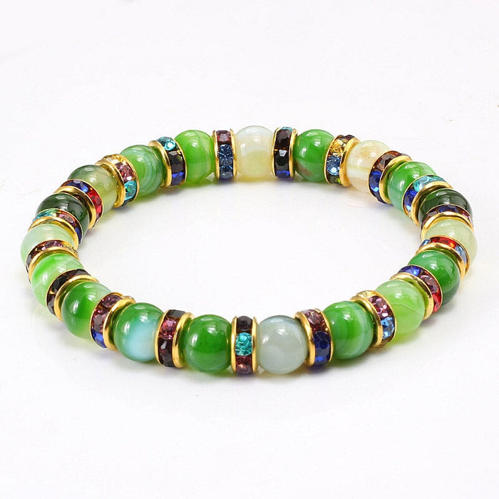 Wholesale natural stone diamond bracelet JDC-BT-JiuJ007 Bracelet 九江 8 Wholesale Jewelry JoyasDeChina Joyas De China