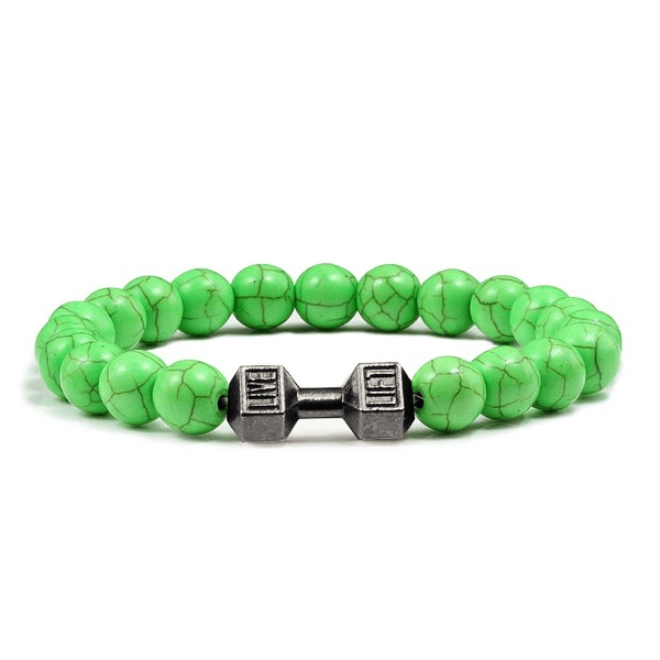 Wholesale natural stone dumbbell Bracelet JDC-BT-JiuJ006 Bracelet 九江 Wholesale Jewelry JoyasDeChina Joyas De China