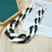 Bulk Jewelry Wholesale necklace acrylic chain clavicle link buckle  JDC-NE-xc102 Wholesale factory from China YIWU China