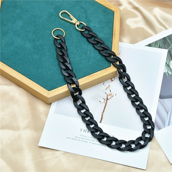 Bulk Jewelry Wholesale necklace acrylic frosted black retro JDC-NE-xc095 Wholesale factory from China YIWU China