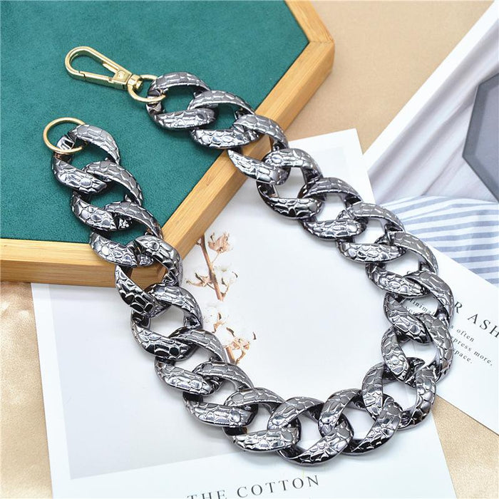 Bulk Jewelry Wholesale necklace acrylic geometric joker clavicle chain  JDC-NE-xc094 Wholesale factory from China YIWU China