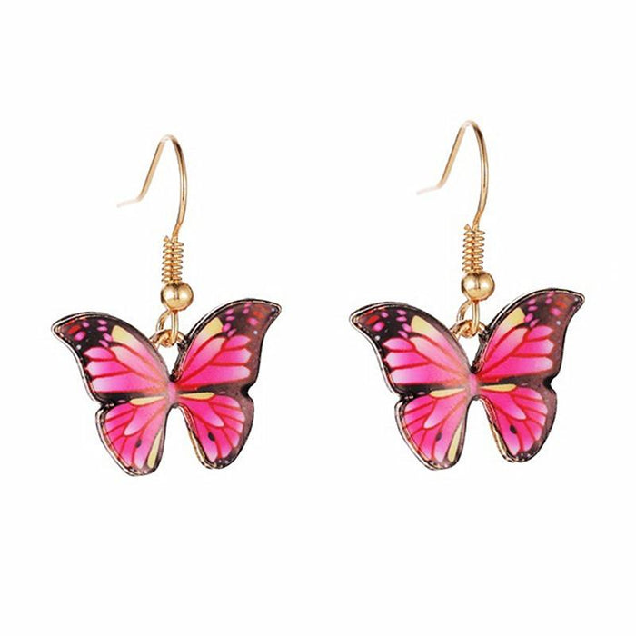 Bulk Jewelry Wholesale necklace butterfly color double-layered pearls JDC-NE-xc008 Wholesale factory from China YIWU China