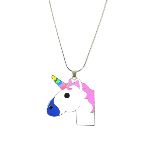Bulk Jewelry Wholesale necklace color alloy Unicorn unicorn pendant chain necklace JDC-NE-D568 Wholesale factory from China YIWU China