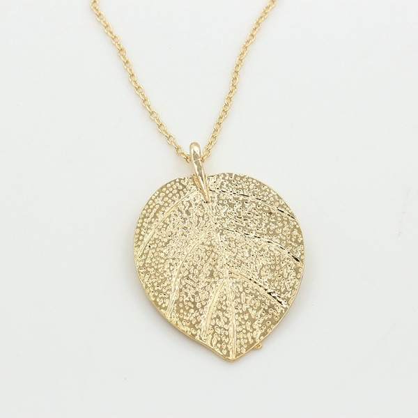 Bulk Jewelry Wholesale necklace gold alloy Leaf Necklace JDC-NE-D578 Wholesale factory from China YIWU China