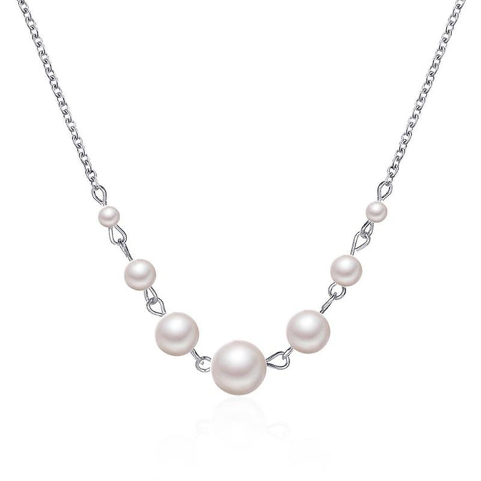 Bulk Jewelry Wholesale necklace gold alloy pearl necklace JDC-NE-D583 Wholesale factory from China YIWU China