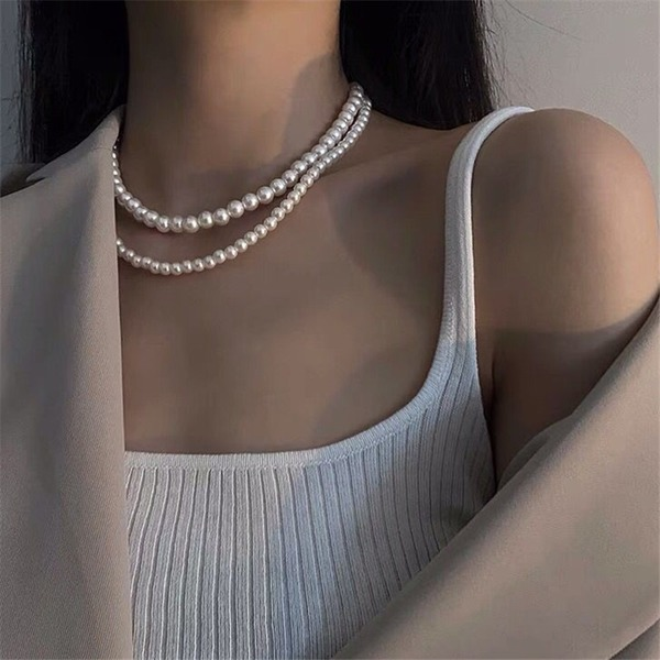 Bulk Jewelry Wholesale necklace pearl geometry size JDC-NE-xc001 Wholesale factory from China YIWU China