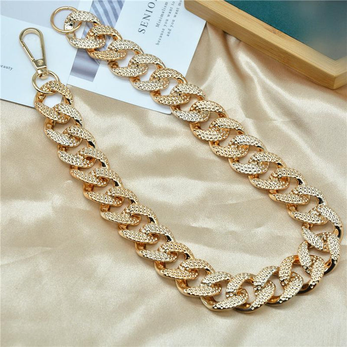 Bulk Jewelry Wholesale necklace Punk retro geometric thick chain JDC-NE-xc110 Wholesale factory from China YIWU China