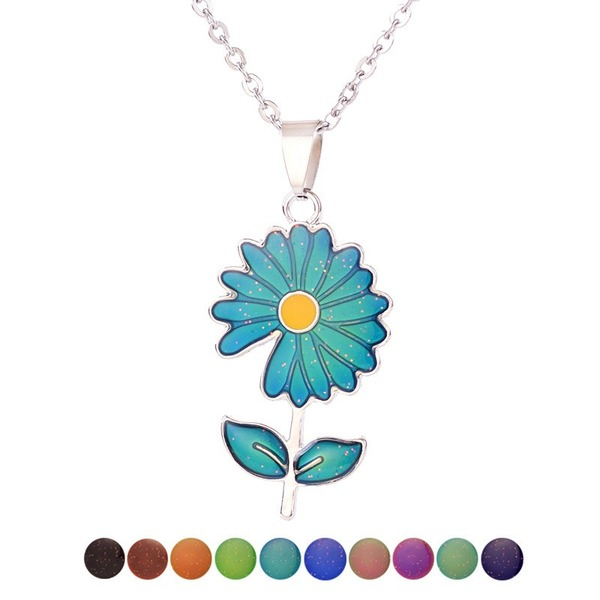 Bulk Jewelry Wholesale necklace small daisy necklace daisy JDC-NE-sj024 Wholesale factory from China YIWU China