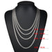 Wholesale necklace stainless steel JDC-NE-HF001 NECKLACE JoyasDeChina Wholesale Jewelry JoyasDeChina Joyas De China