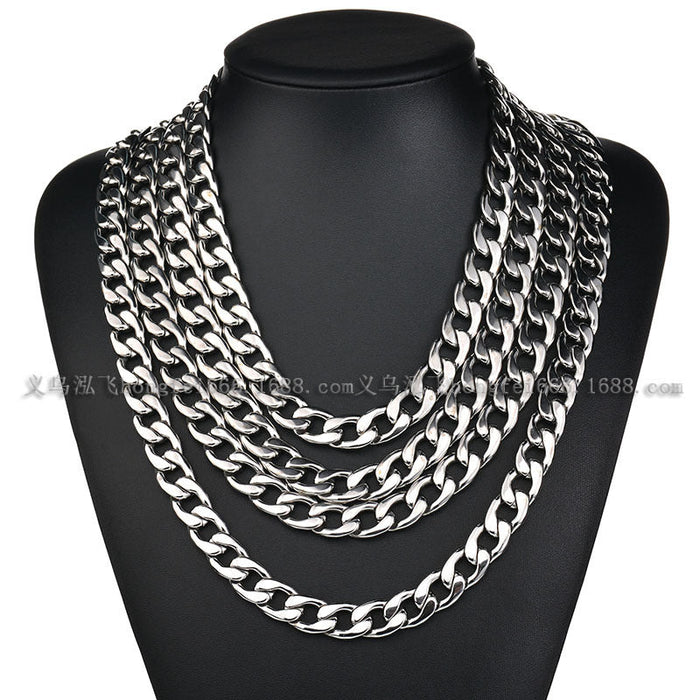 Wholesale necklace stainless steel JDC-NE-HF001 NECKLACE JoyasDeChina Wholesale Jewelry JoyasDeChina Joyas De China