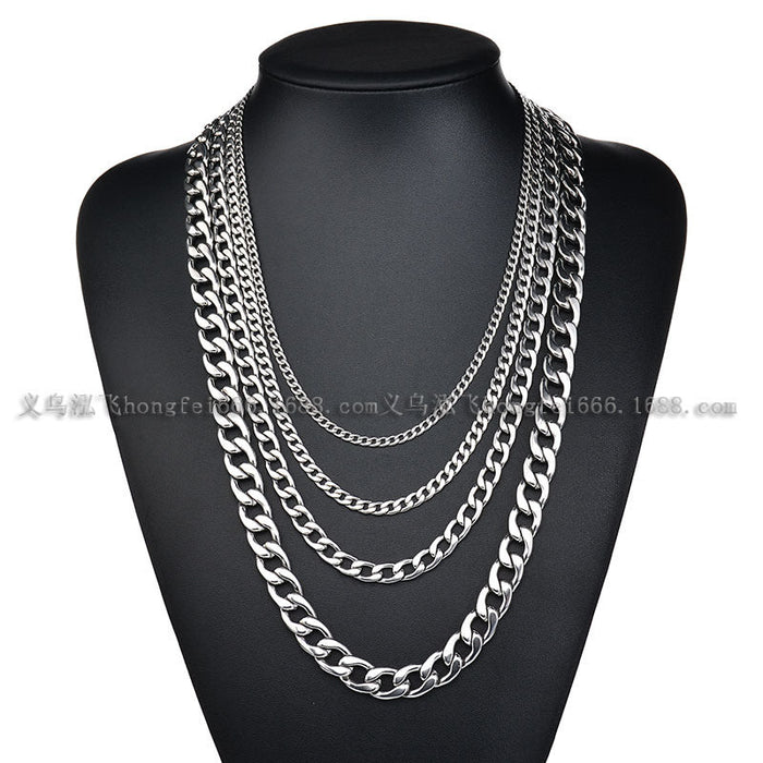 Wholesale necklace stainless steel JDC-NE-HF001 NECKLACE JoyasDeChina Wholesale Jewelry JoyasDeChina Joyas De China