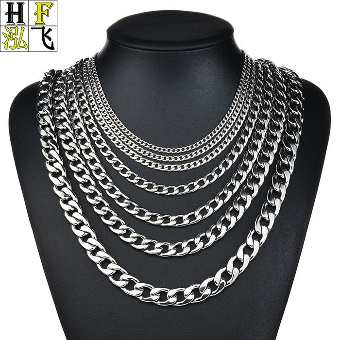 Wholesale necklace stainless steel JDC-NE-HF001 NECKLACE JoyasDeChina Wholesale Jewelry JoyasDeChina Joyas De China