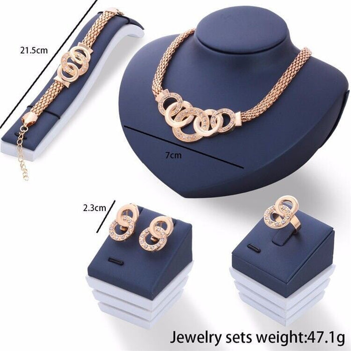 Wholesale necklace stud bracelet ring five-ring set JDC-RS-F074 Rings 韩之尚 1 Wholesale Jewelry JoyasDeChina Joyas De China