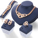 Wholesale necklace stud bracelet ring five-ring set JDC-RS-F074 Rings 韩之尚 Wholesale Jewelry JoyasDeChina Joyas De China