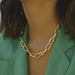Bulk Jewelry Wholesale necklace vintage punk wind short thick chain JDC-NE-xc133 Wholesale factory from China YIWU China