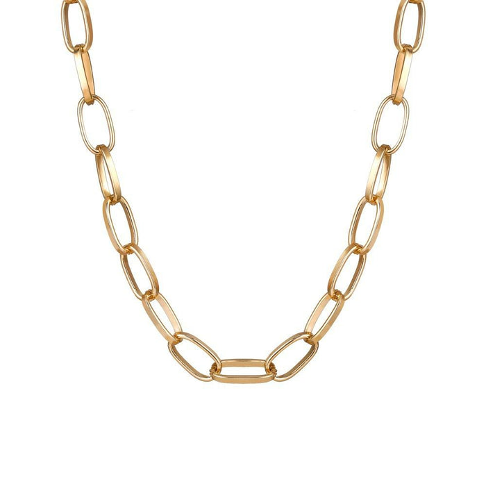 Bulk Jewelry Wholesale necklace vintage punk wind short thick chain JDC-NE-xc133 Wholesale factory from China YIWU China