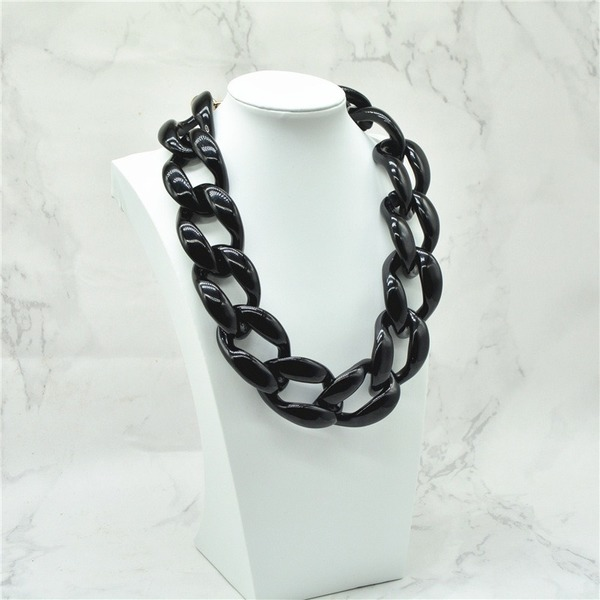 Bulk Jewelry Wholesale necklaces acrylic clavicle chain buckle  JDC-NE-xc098 Wholesale factory from China YIWU China