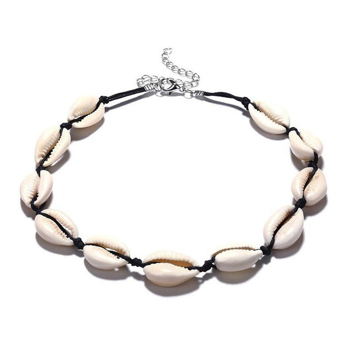 Bulk Jewelry Wholesale necklaces are decorated with pure handmade shell short collarbones JDC-NE-xc158 Wholesale factory from China YIWU China