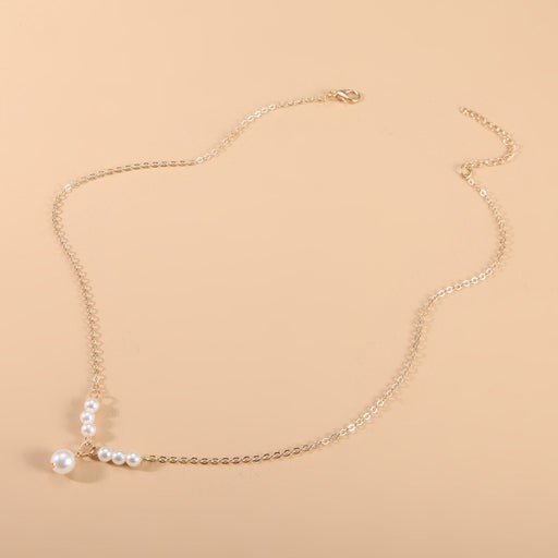 Bulk Jewelry Wholesale Necklaces gold Retro style pearl  JDC-NE-cy027 Wholesale factory from China YIWU China