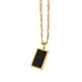 Wholesale Necklaces gold Stainless steel rectangle JDC-NE-JD032 necklaces JoyasDeChina Wholesale Jewelry JoyasDeChina Joyas De China