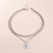 Bulk Jewelry Wholesale Necklaces Silver vintage portrait Alloy JDC-NE-cy010 Wholesale factory from China YIWU China