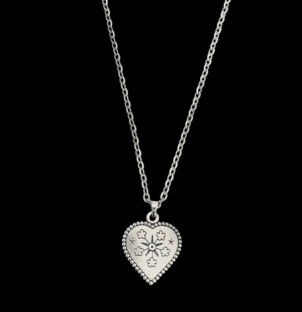 Bulk Jewelry Wholesale NecklacesVintage old peach heart flower Alloy JDC-NE-cy053 Wholesale factory from China YIWU China