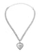 Bulk Jewelry Wholesale NecklacesVintage old peach heart flower Alloy JDC-NE-cy053 Wholesale factory from China YIWU China
