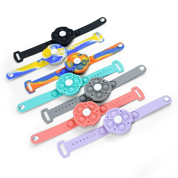 Wholesale New Silicone Bubble Bracelet Toys JDC-FT-SZQL015 fidgets toy 潜乐 Wholesale Jewelry JoyasDeChina Joyas De China