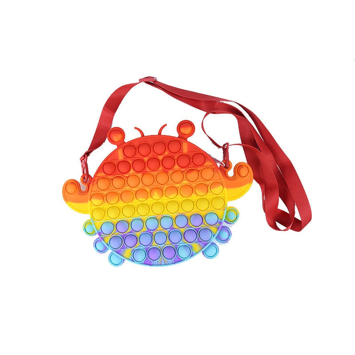 Wholesale New Silicone Decompression Bags JDC-SD-SZQL001 Shoulder Bags 潜乐 color1 Gold chain Wholesale Jewelry JoyasDeChina Joyas De China