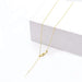 Wholesale non fading versatile single chain light chain titanium steel necklace JDC-NE-TD006 Necklaces 一自一然 wannen gold Wholesale Jewelry JoyasDeChina Joyas De China