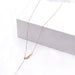 Wholesale non fading versatile single chain light chain titanium steel necklace JDC-NE-TD006 Necklaces 一自一然 wanneng roe Wholesale Jewelry JoyasDeChina Joyas De China