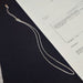 Wholesale non fading versatile single chain light chain titanium steel necklace JDC-NE-TD006 Necklaces 一自一然 white Wholesale Jewelry JoyasDeChina Joyas De China
