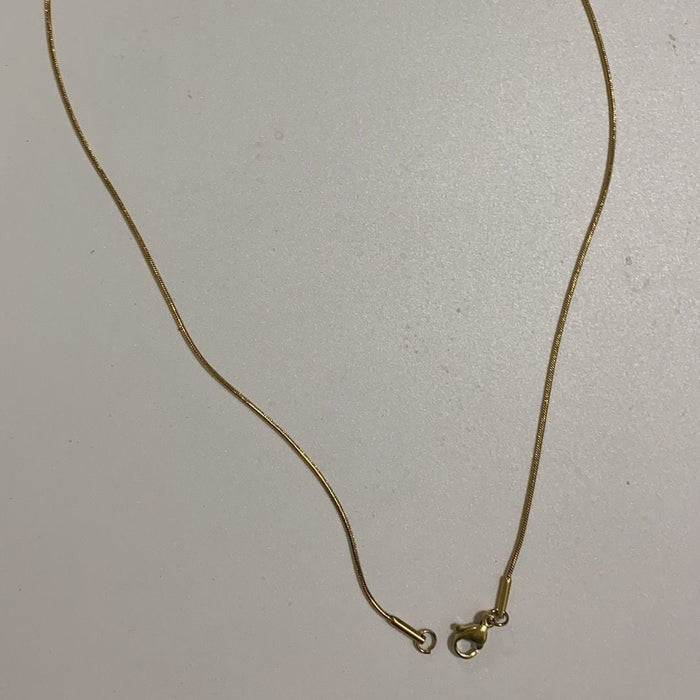 Wholesale non fading versatile single chain light chain titanium steel necklace JDC-NE-TD006 Necklaces 一自一然 yuanshe Wholesale Jewelry JoyasDeChina Joyas De China