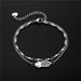 Wholesale non hollowed out pineapple double-layer stainless steel bracelet JDC-BT-Mingm006 Bracelets 敏萌 Wholesale Jewelry JoyasDeChina Joyas De China