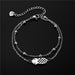 Wholesale non hollowed out pineapple double-layer stainless steel bracelet JDC-BT-Mingm006 Bracelets 敏萌 Jianzhu + sl66 Wholesale Jewelry JoyasDeChina Joyas De China