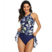 Wholesale Nylon Plus Size Mesh Skirt Printed Swimwear JDC-SW-Geman003 Swimwear 歌曼 blue yinhua S Wholesale Jewelry JoyasDeChina Joyas De China