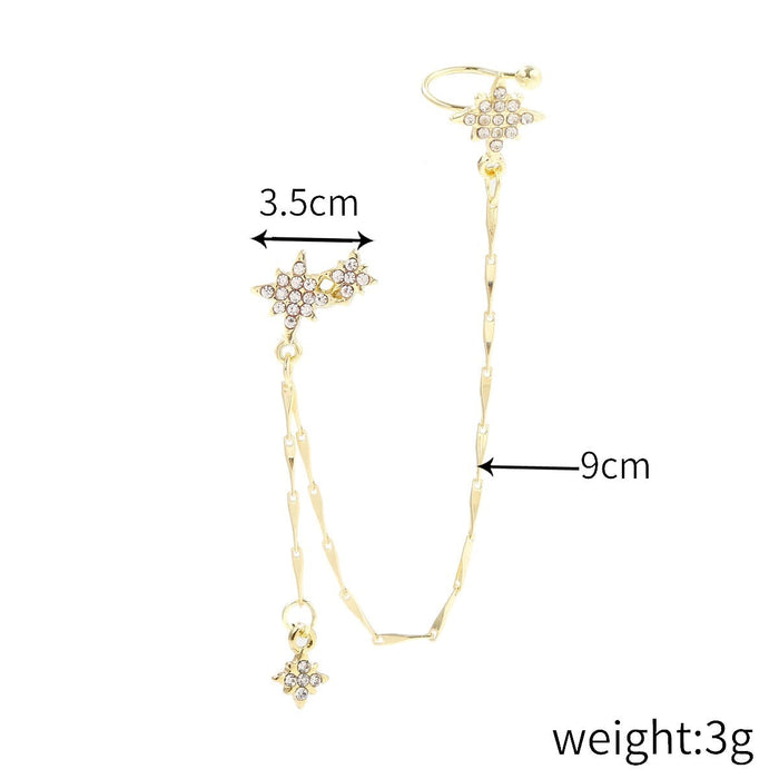 Wholesale octagonal rice word mangxing tassel earrings JDC-ES-ManY004 Earrings 满溢 2 Wholesale Jewelry JoyasDeChina Joyas De China