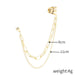 Wholesale octagonal rice word mangxing tassel earrings JDC-ES-ManY004 Earrings 满溢 Wholesale Jewelry JoyasDeChina Joyas De China