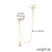 Wholesale octagonal rice word mangxing tassel earrings JDC-ES-ManY004 Earrings 满溢 Wholesale Jewelry JoyasDeChina Joyas De China