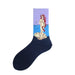 Wholesale Oil Painting Cotton Socks Breathable Men's Socks JDC-SK-Kaf025 Sock 咖范 11 40CM Wholesale Jewelry JoyasDeChina Joyas De China