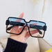 Wholesale one-piece frameless face small Sunglasses JDC-SG-PLS047 Sunglasses 普琳丝 Wholesale Jewelry JoyasDeChina Joyas De China