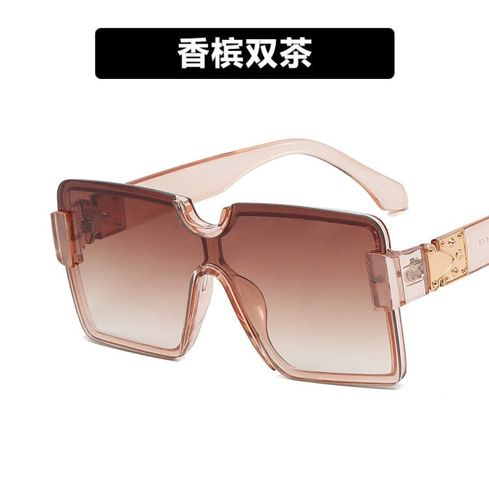 Wholesale one-piece frameless face small Sunglasses JDC-SG-PLS047 Sunglasses 普琳丝 Wholesale Jewelry JoyasDeChina Joyas De China