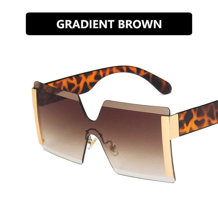 Wholesale one-piece frameless sunglasses JDC-SG-KD132 Sun Glasses 珂盾 3 / Wholesale Jewelry JoyasDeChina Joyas De China